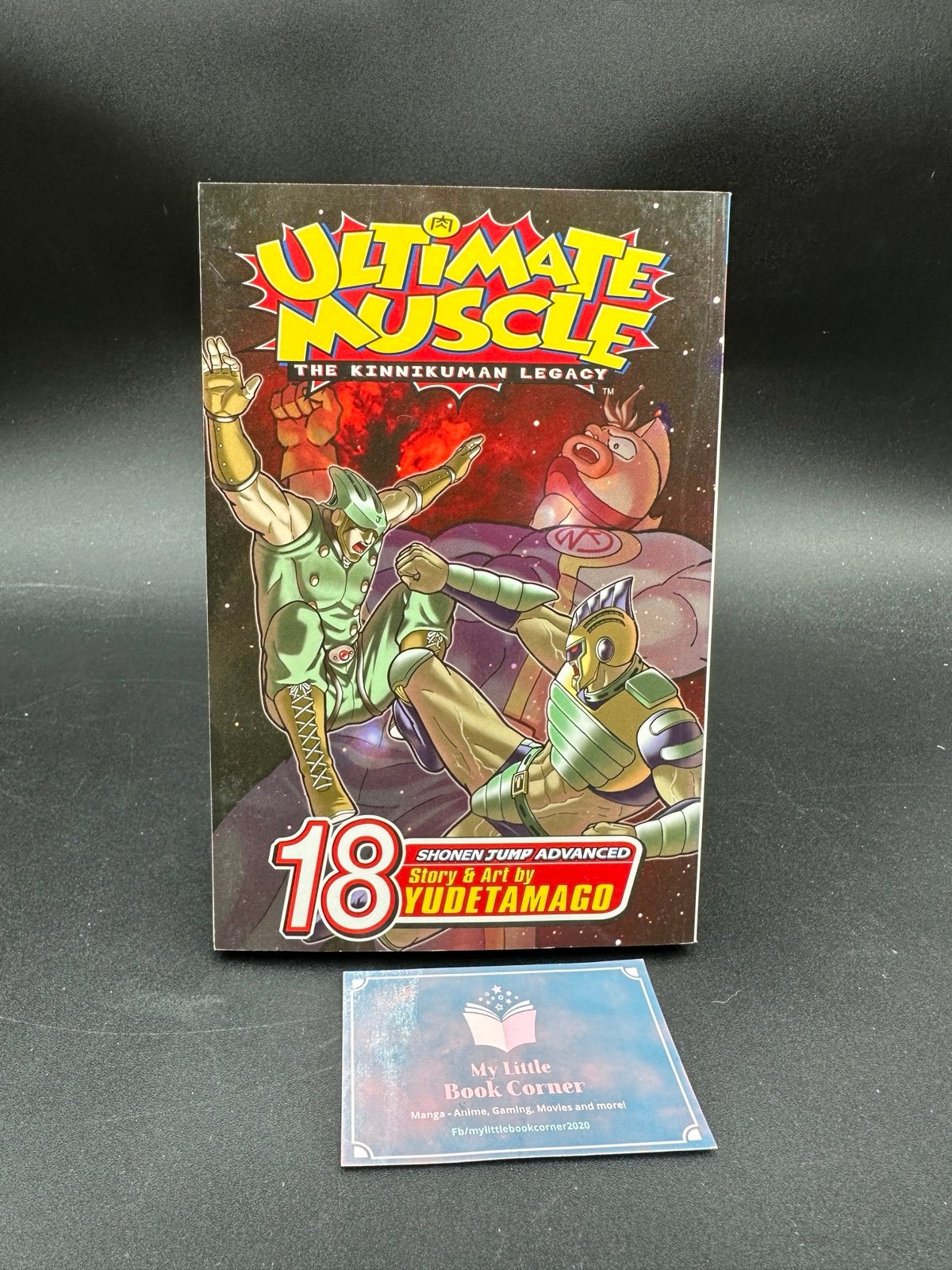 Ultimate Muscle Manga Vol 18 Yudetamago Kinnikuman Legacy Shonen English Viz