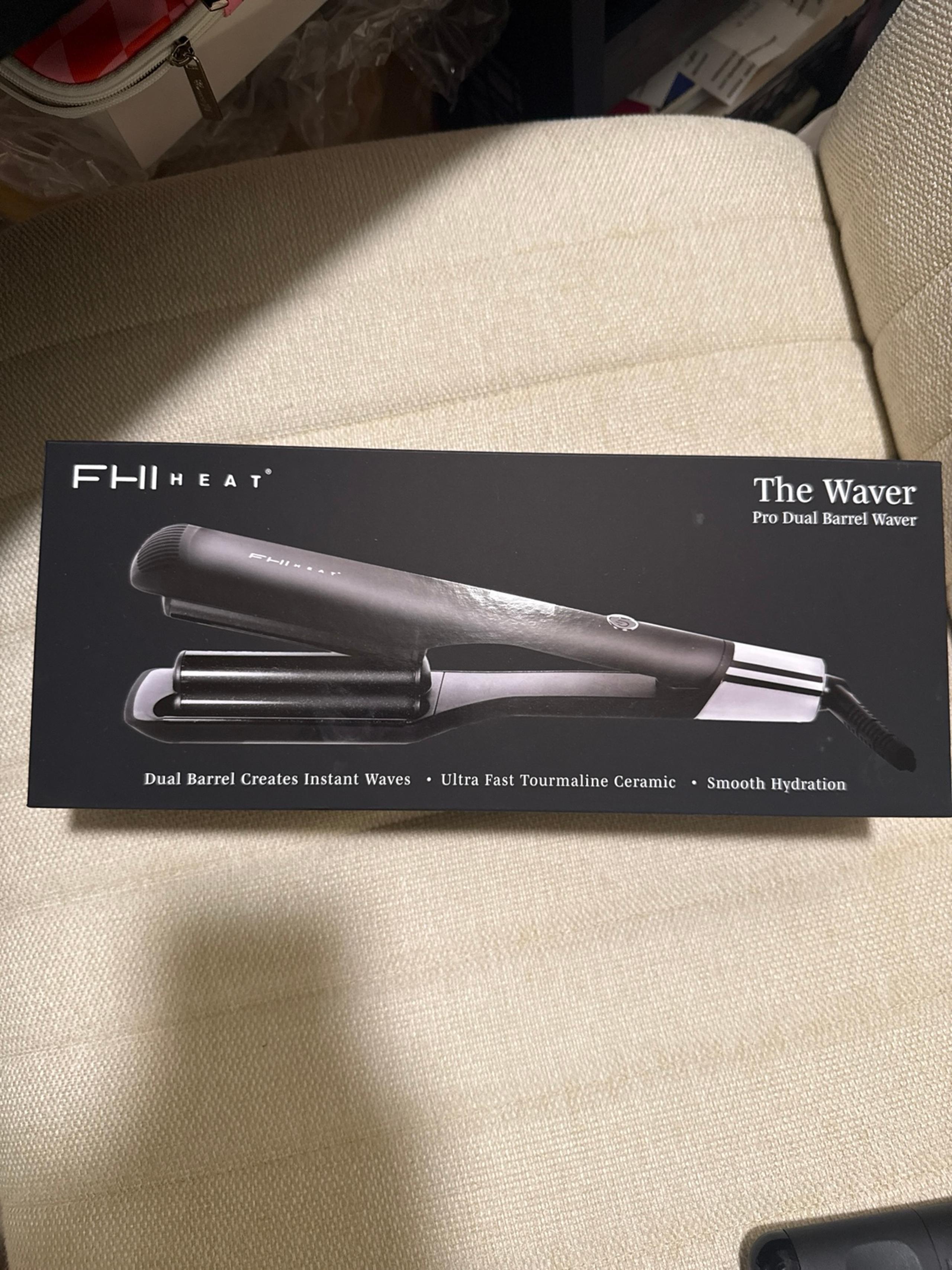 FHI Heat The Waver Pro Dual Barrel Waver Styling Tool for Wavy Hair