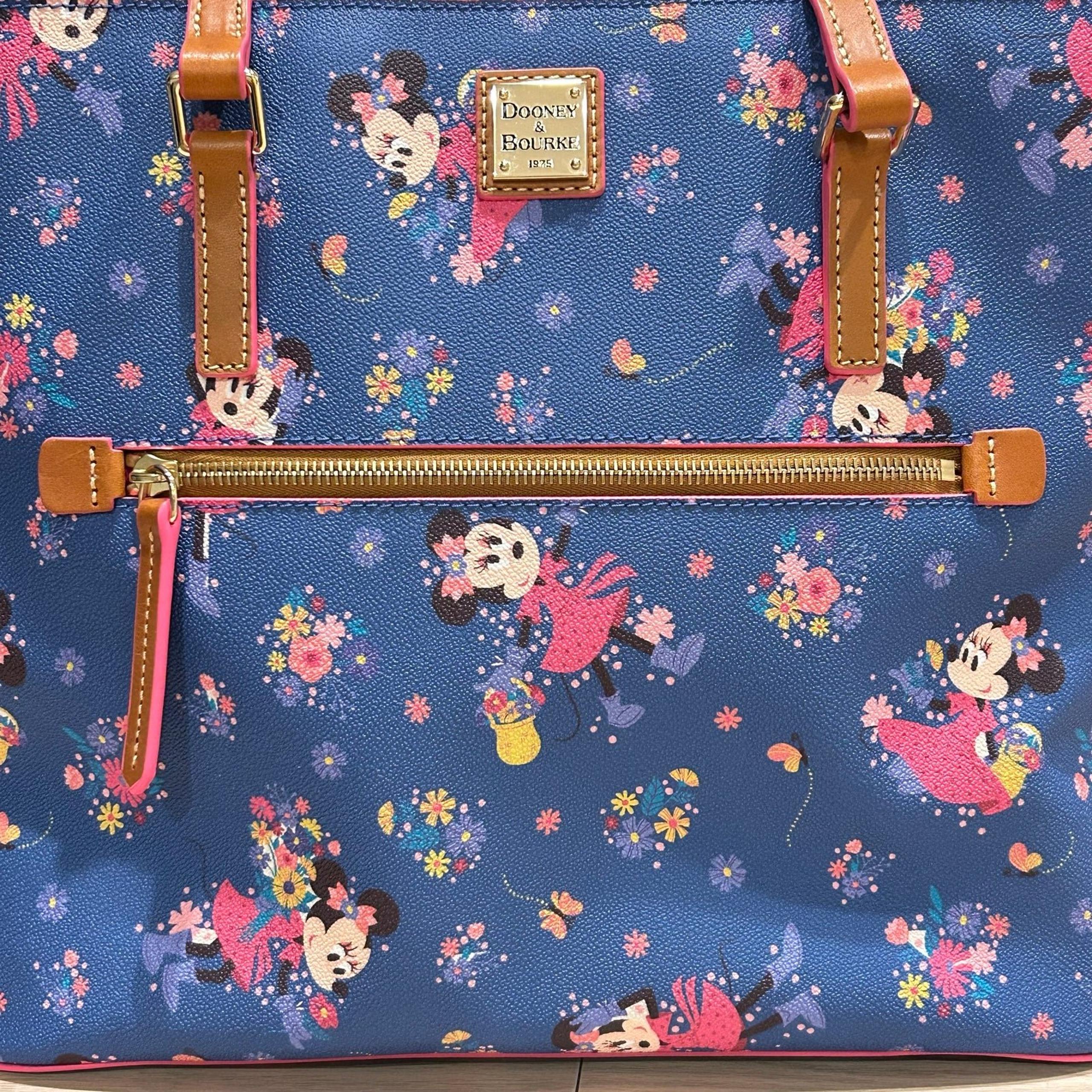 Disney Epcot Flower & Garden Minnie Mouse Dooney & Bourke Tote Bag 2021 - NWOT
