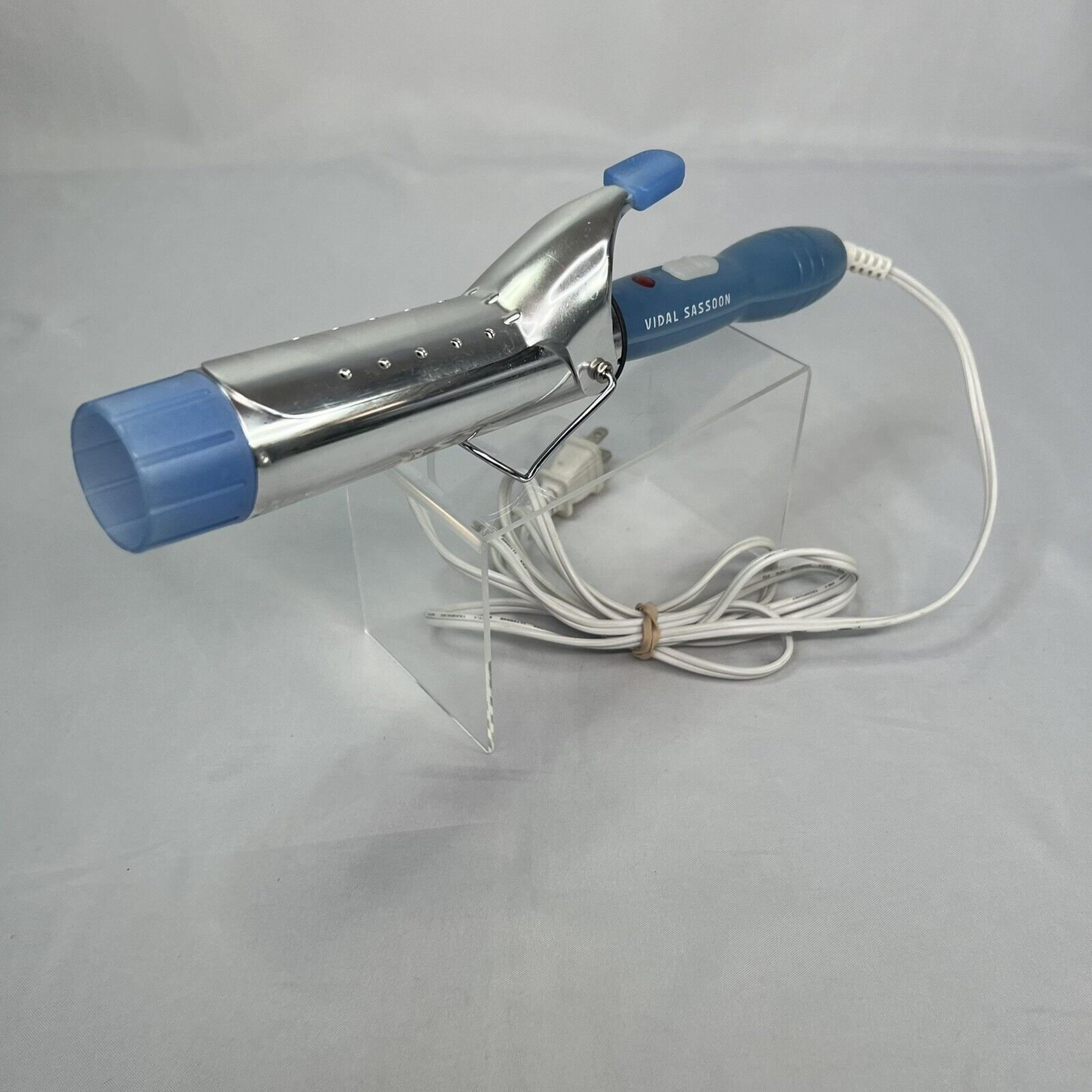 Vidal Sassoon 1.5 Inch Curling Iron Big Barrel Styler Blue Big Curls