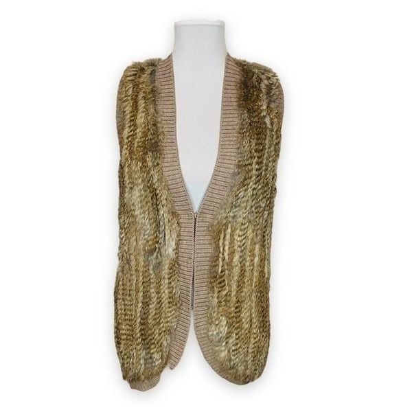 Joie Rabbit Fur Vest size Medium