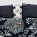 Michael Kors Womens Sweetheart Paisley Bandeau One-Piece Swimsuit small
