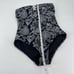 Michael Kors Womens Sweetheart Paisley Bandeau One-Piece Swimsuit small
