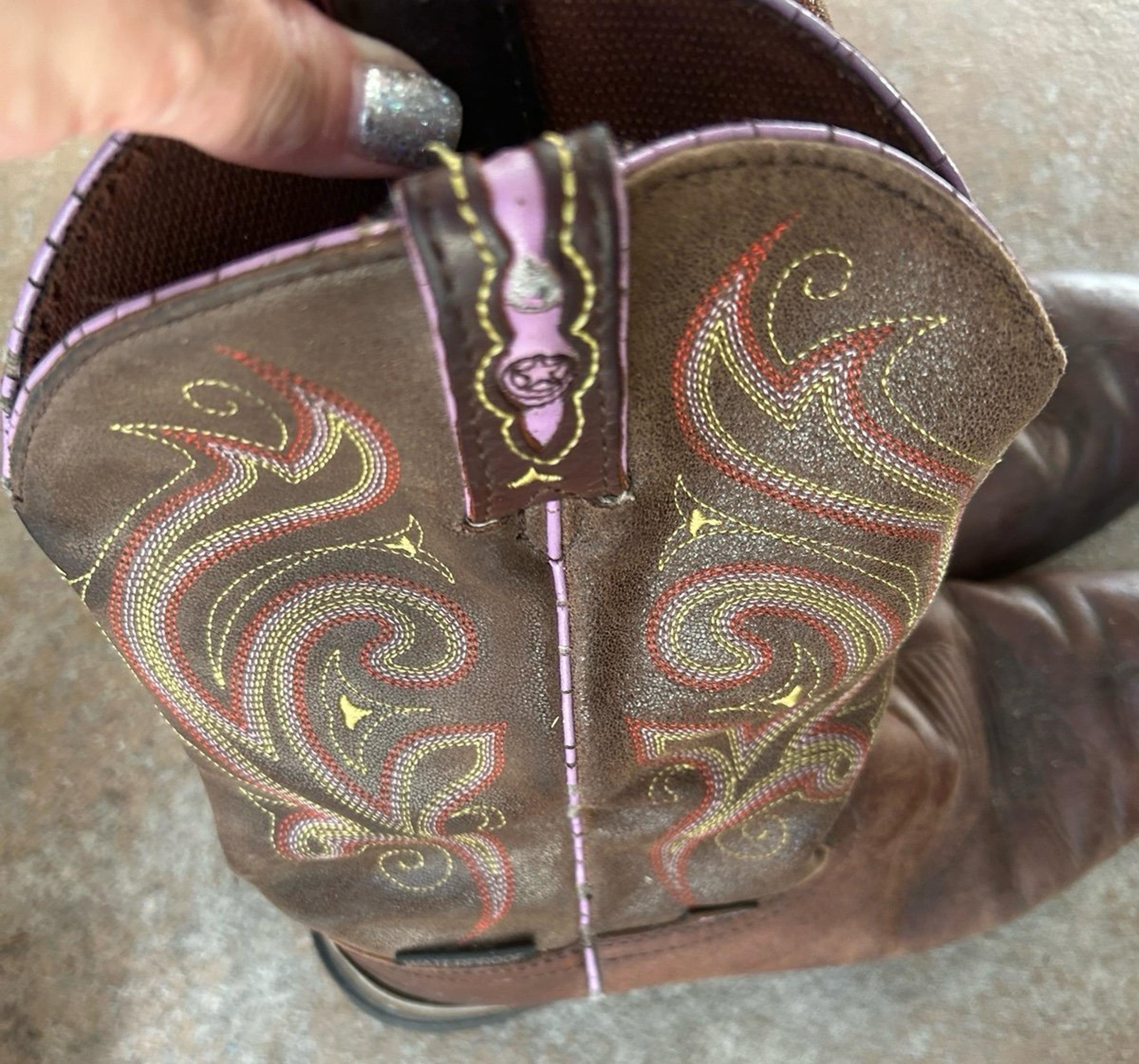 Womens justin george straight boots