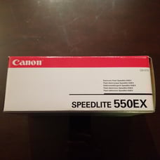 Canon speedlite 550ex