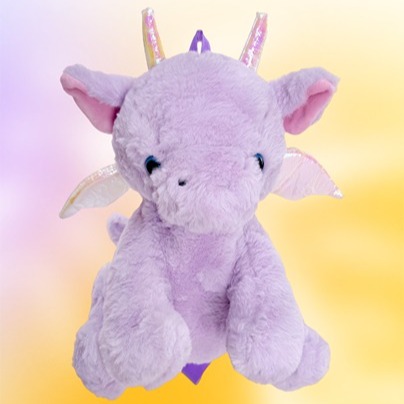 NEW - Mystical Twilight Dragon Plush Backpack