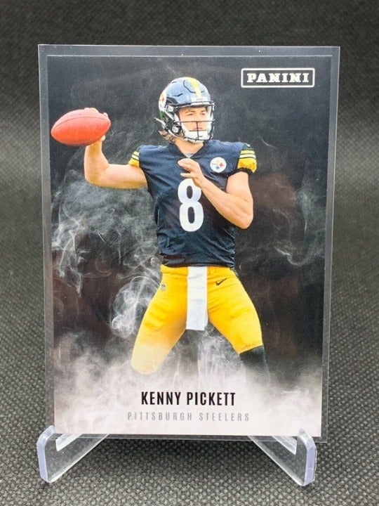 RC KENNY PICKETT BLACK ROOKIE CARD PANINI 2022 NATIONAL VIP PITTSBURGH STEELERS