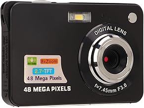 Digital Camera for Kids Teens Boys Girls Adults, 48MP 8X Digital Camera, Anti