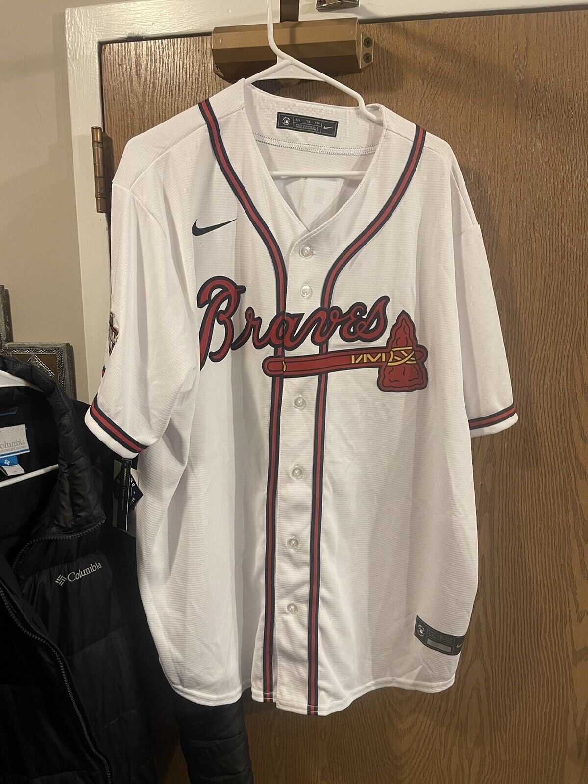 Nike Atlanta Braves #40 Michael Soroka All Star Game Jersey Men Size XXL