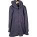 Prairie Underground XS Long Cloak Hoodie Jacket Navy Organic Cotton Flaw