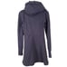 Prairie Underground XS Long Cloak Hoodie Jacket Navy Organic Cotton Flaw