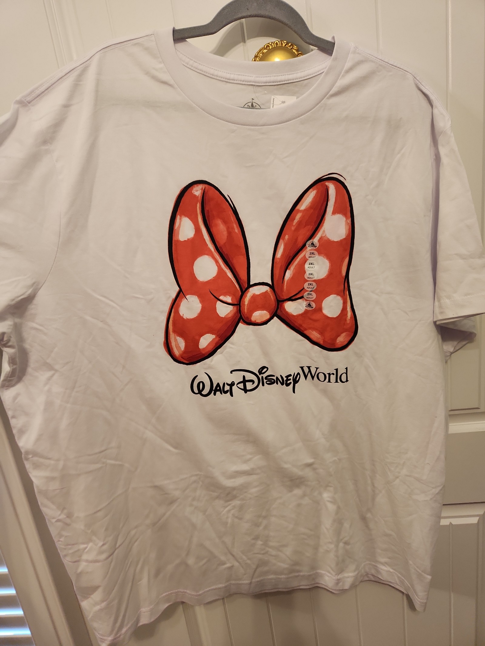 WDW Red Bow Minnie Shirt 2XL