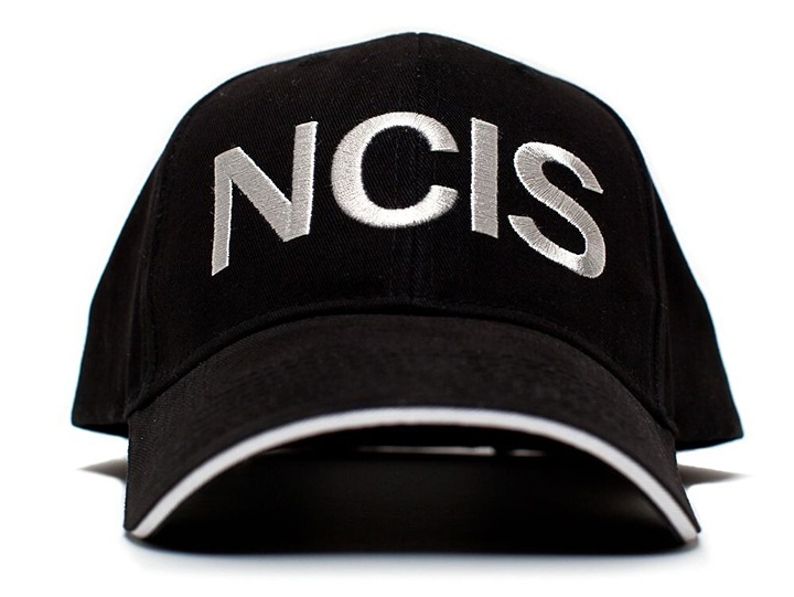 Retro NCIS Hat Naval Criminal Investigative Service Movie Cap OSFM Black TV Show