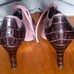 Fendi pink Oxford style kitten heels shoes size 40.5