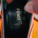 Fendi pink Oxford style kitten heels shoes size 40.5