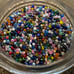 Assorted Mixed different sizes Round Gemstone & artificial Bead Lot thousands