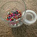 Assorted Mixed different sizes Round Gemstone & artificial Bead Lot thousands