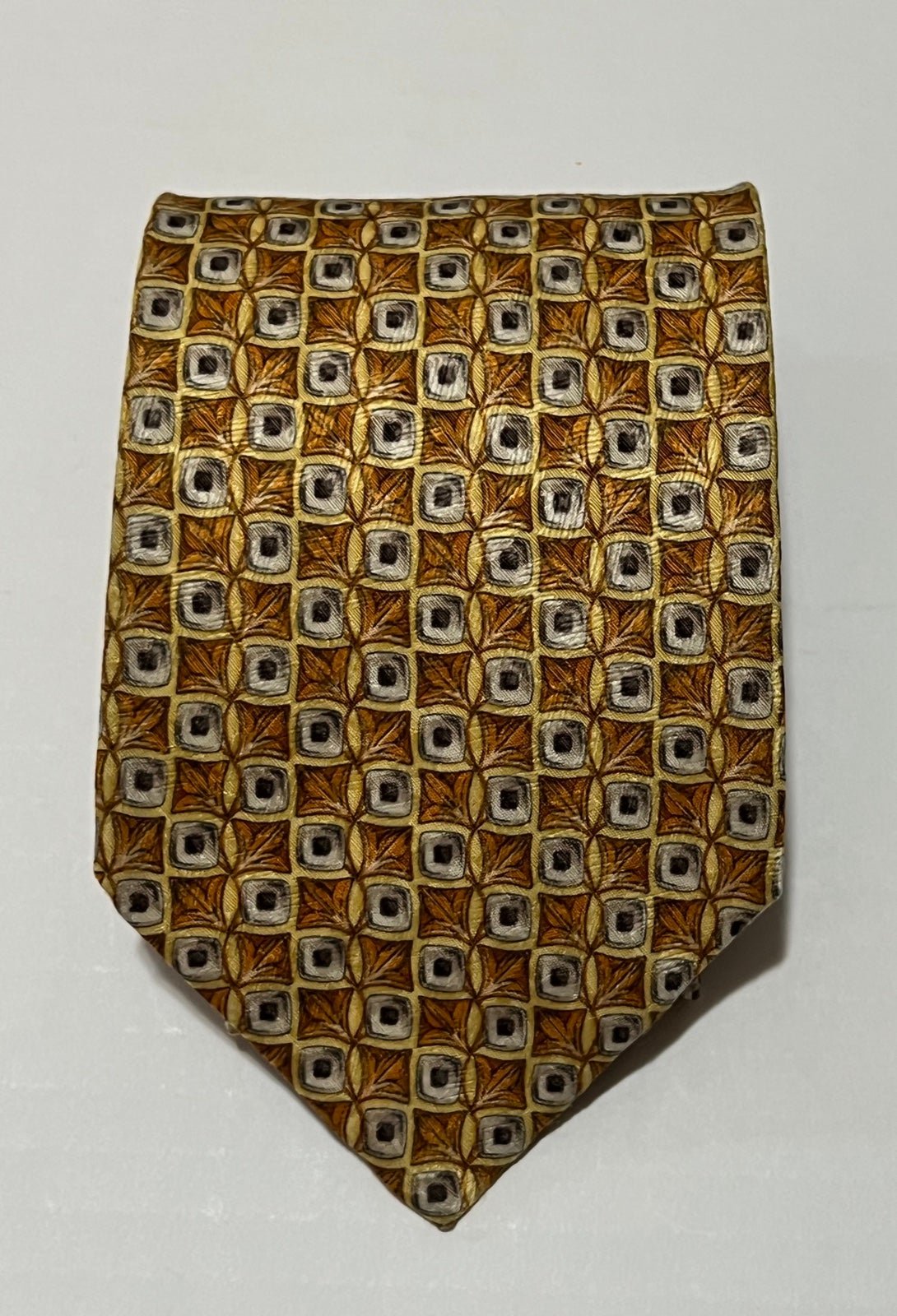 NWOT Vintage Ermenegildo Zegna Disengo Esclusivo Luxury 100% Silk Necktie