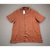 Todd Snyder Italian Linen Mesh Full Placket Polo size M Copper KN8900058 NWT