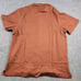Todd Snyder Italian Linen Mesh Full Placket Polo size M Copper KN8900058 NWT