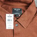 Todd Snyder Italian Linen Mesh Full Placket Polo size M Copper KN8900058 NWT