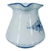 Vtg Kirsch Keramik Floral Ceramic White & Blue 1 Liter Pitcher Germany #9410-A