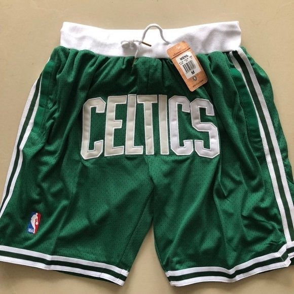 NBA Boston Celtics Throwback Shorts sz XXL
