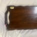 vintage bird design Glass Wood Decor Mexico 22”x 11”x 1 3/4”