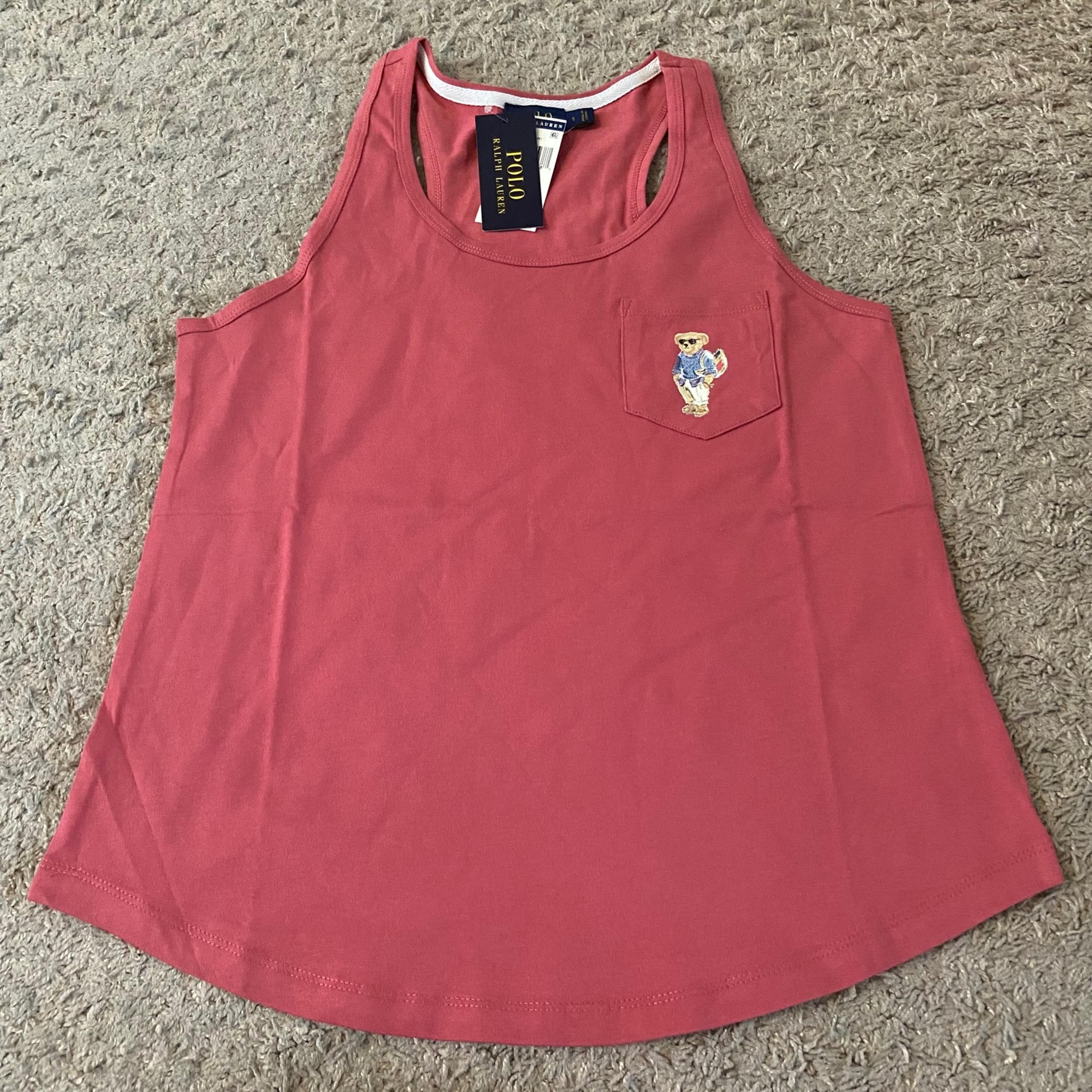 Women’s Polo Ralph Lauren Preppy Polo Bear Sleeveless Tank Top