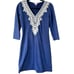 Lilly Pulitzer Clarkson Navy Blue Cotton Shift Dress Size XS