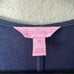 Lilly Pulitzer Clarkson Navy Blue Cotton Shift Dress Size XS