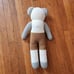 Blabla Kids Koa the Koala Knit Doll 100% Cotton White/Gray One Size