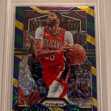 Anthony Davis PSA 10 gemint choice prizm