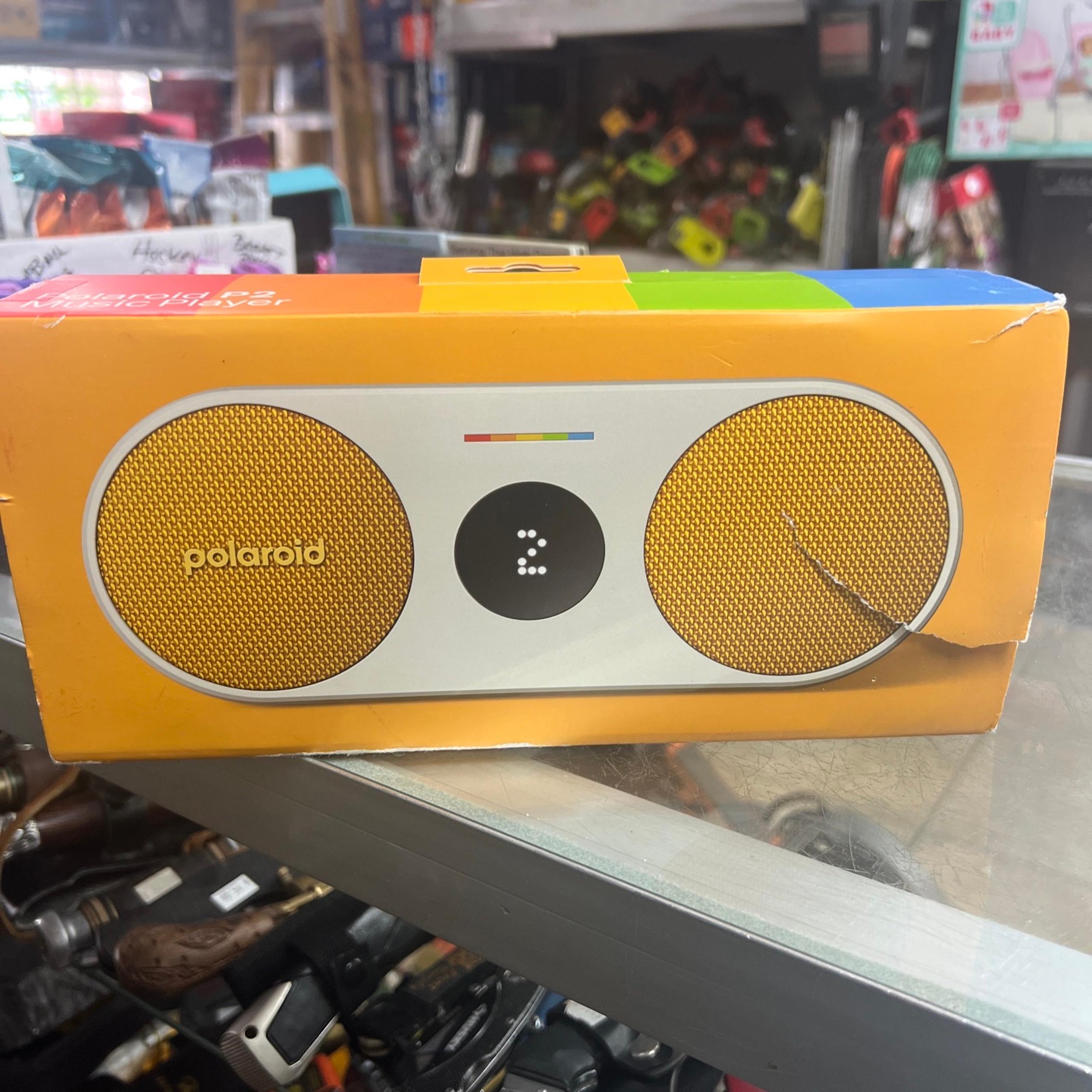POLAROID P2 MUSIC PLAYER WIRELESS BLUETOOTH SPEAKER YELLOW