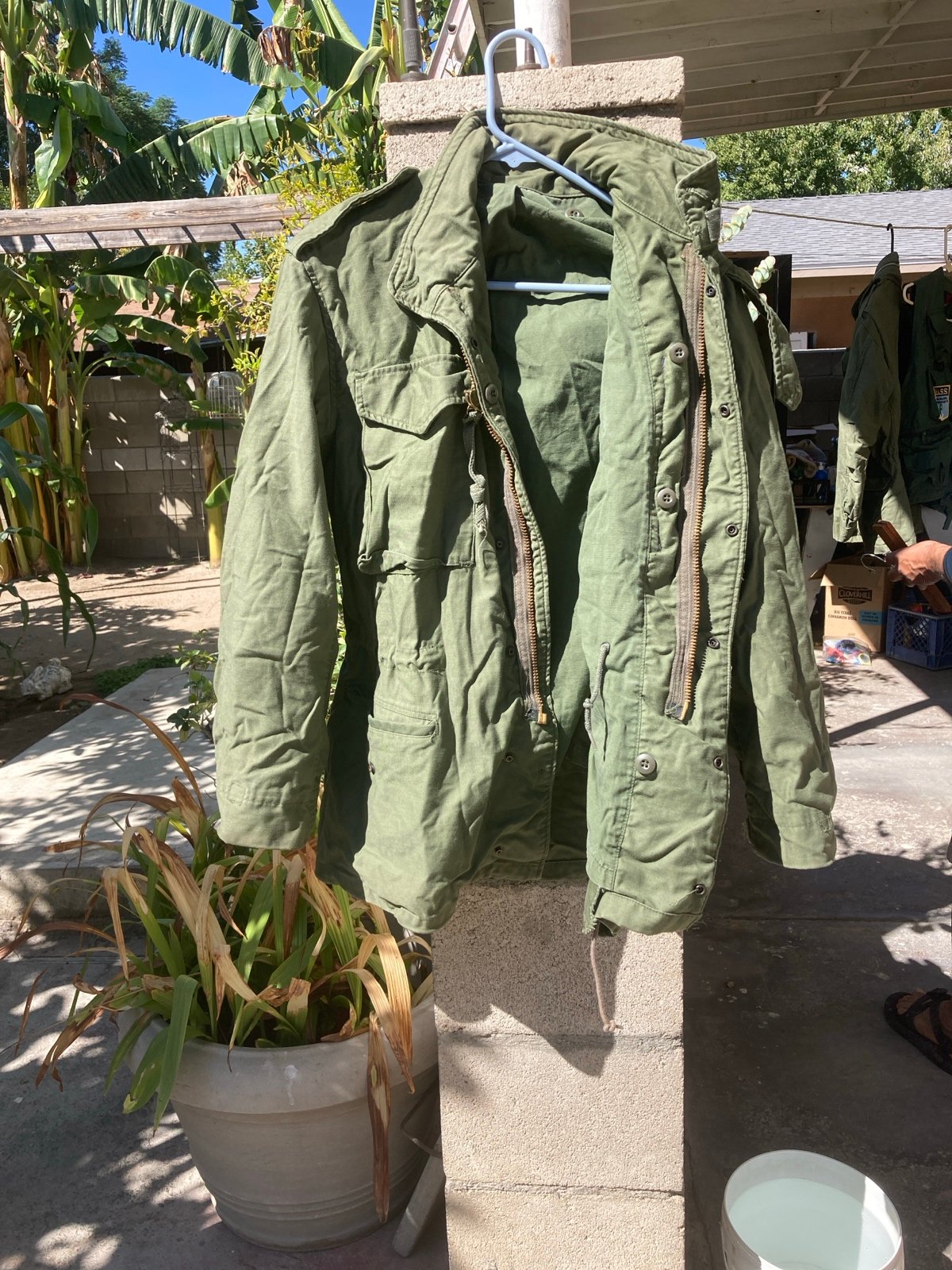 vintage army jacket