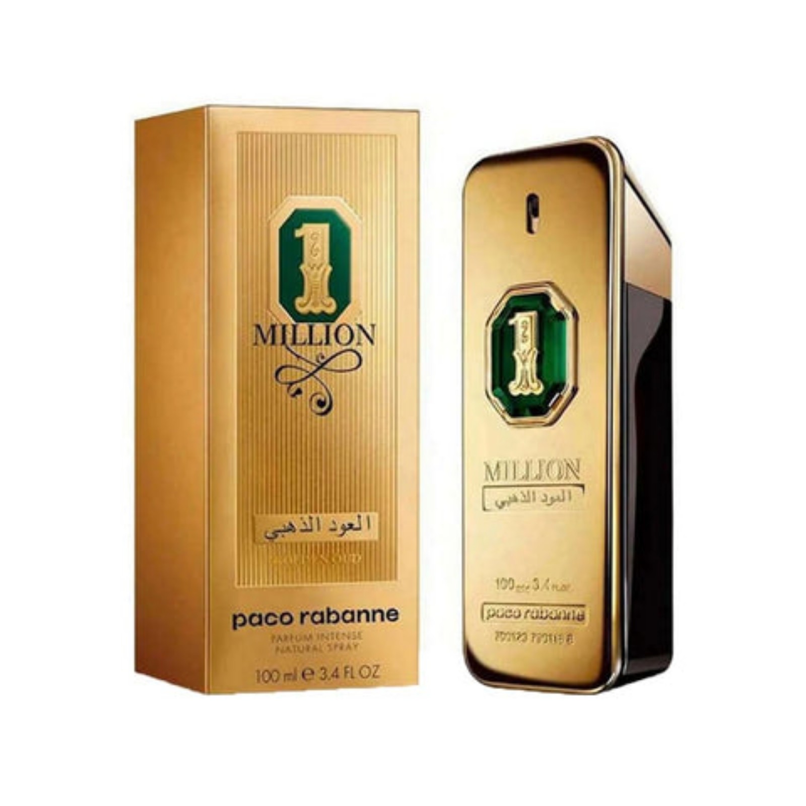 1 Million Golden Oud for Men Parfum 3.4 oz