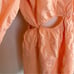 SOVERE Vive Cut Out Smock Mini Dress - Orange NWT Women Dress Size Small