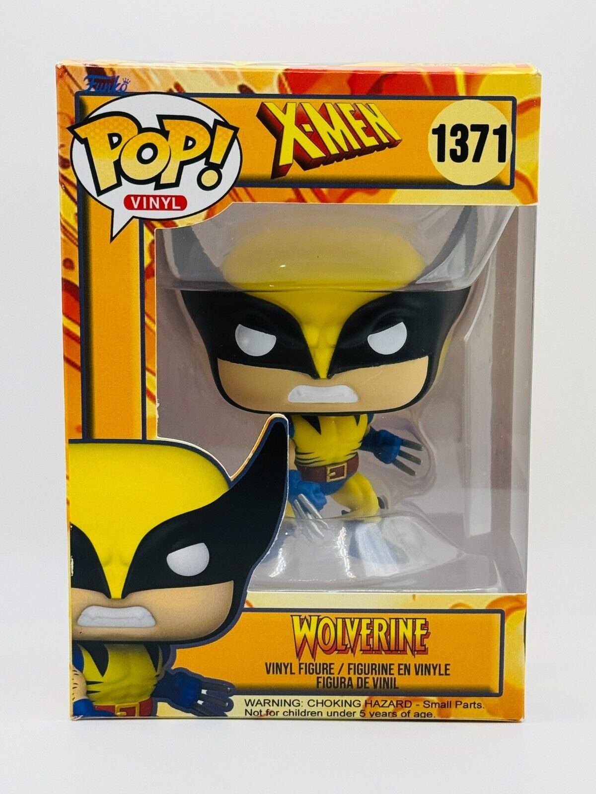 Funko Pop WOLVERINE X-Men #1371 CUSTOM BOX ART Exclusive w HARD STACK