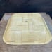 Mid Century Modern Florida bowl souvenir bamboo kitsch multicolor