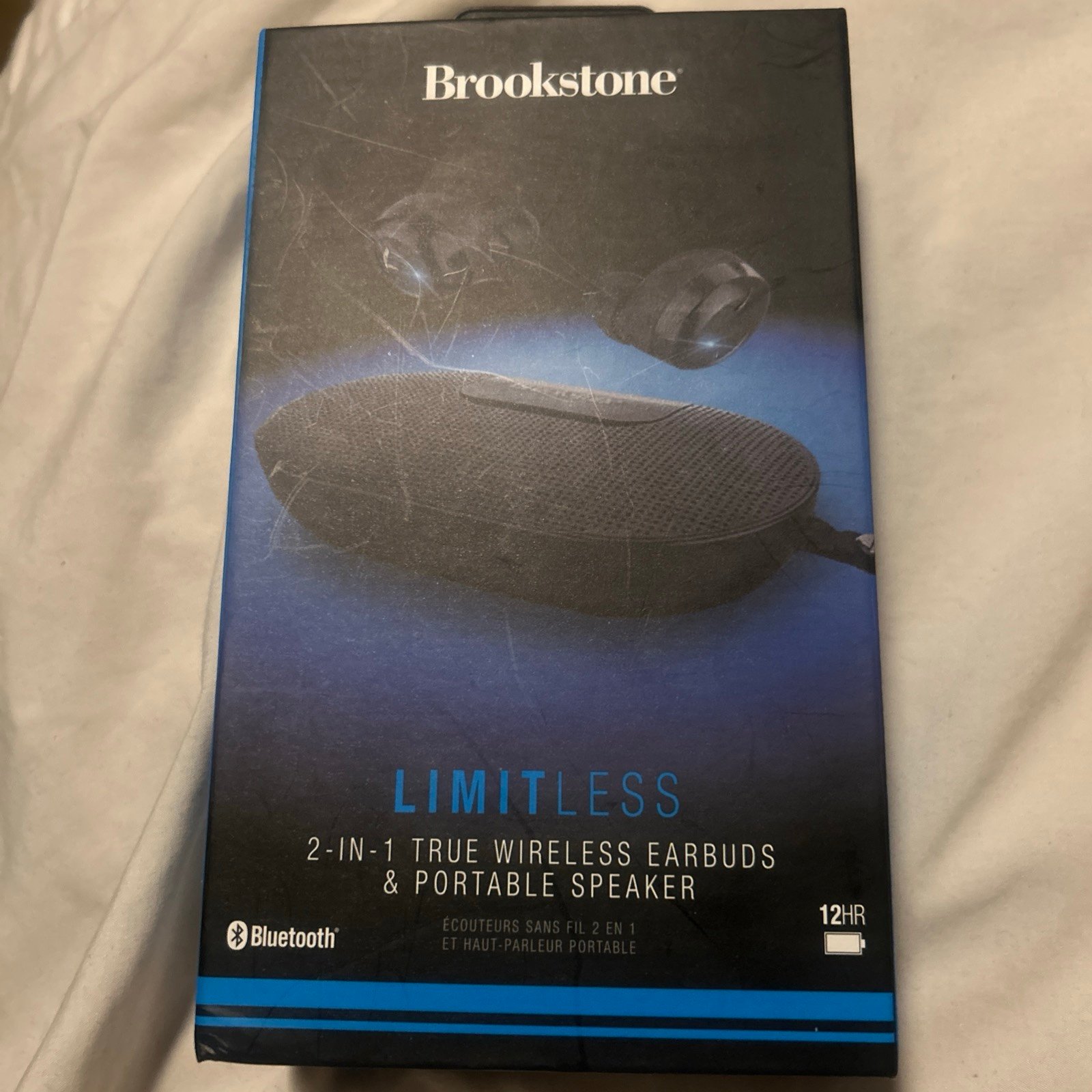 Brookstone Limitless 2 in 1 True Wireless Earbuds & Portable Speaker NEW