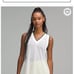 Lululemon White Mesh Tank Top
