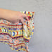 Zara Shorts Womens M Tweed High Waisted Geometric Texture Patterned Boho Beach