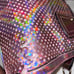 Vintage Juicy Couture Iridescent holographic Metallic Pink Satchel