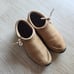 Teva Moki Slip-On Moccasin Southwest Embroidered Fleece Lining Tan Leather US8