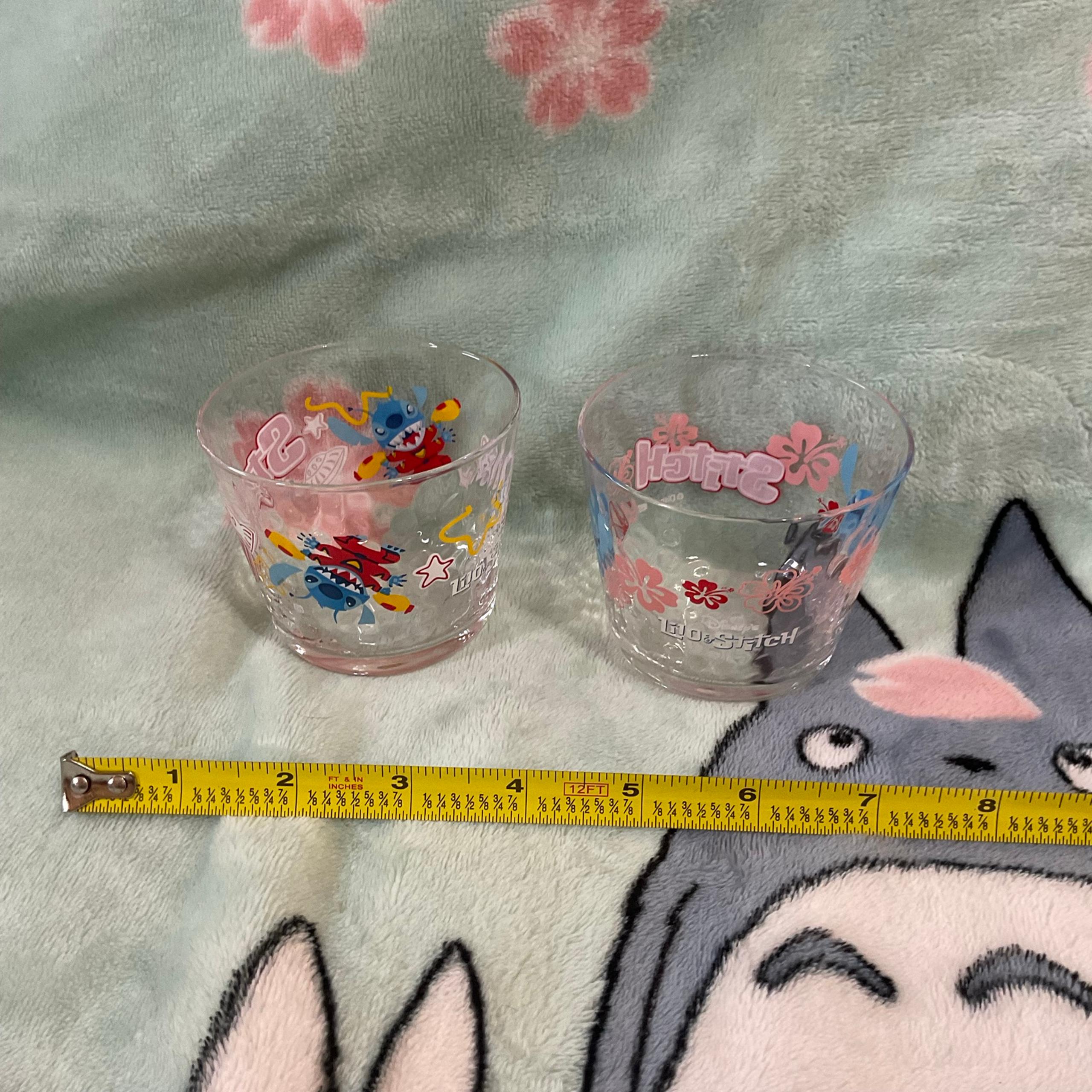 Set of Stitch Drinking glasses from Tokyo Disney