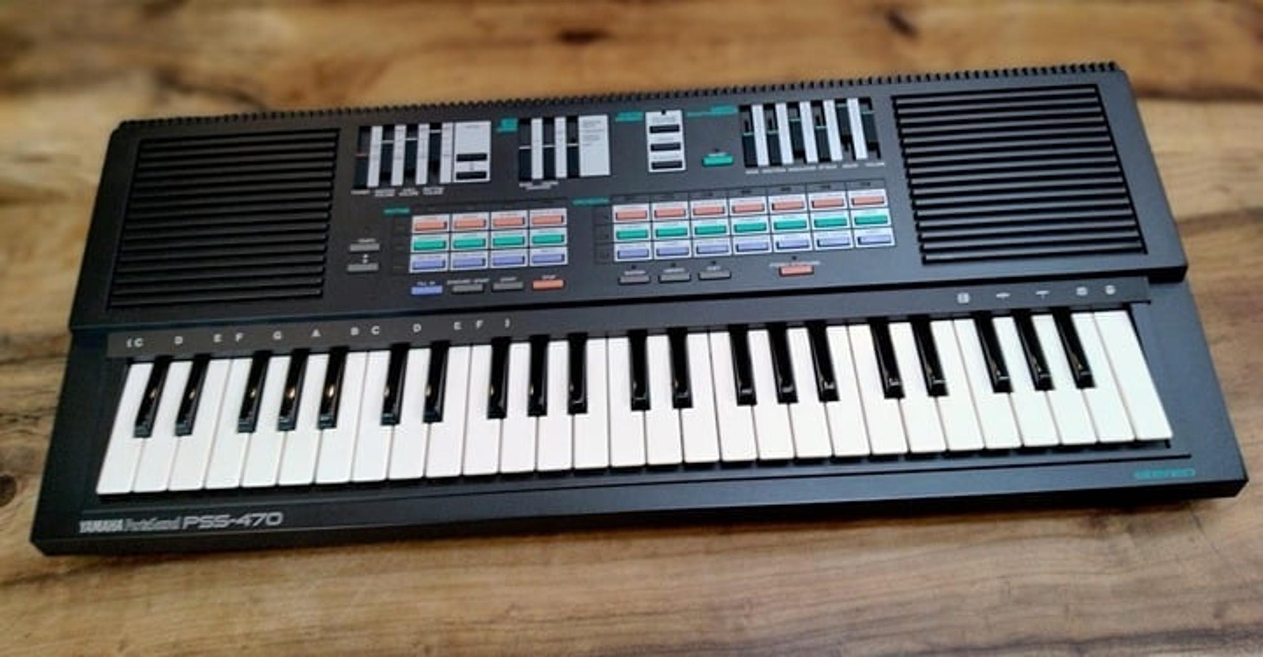 YAMAHA Professional PSS-470 49 Key Stage Electric Piano Keyboard-MINT Condition