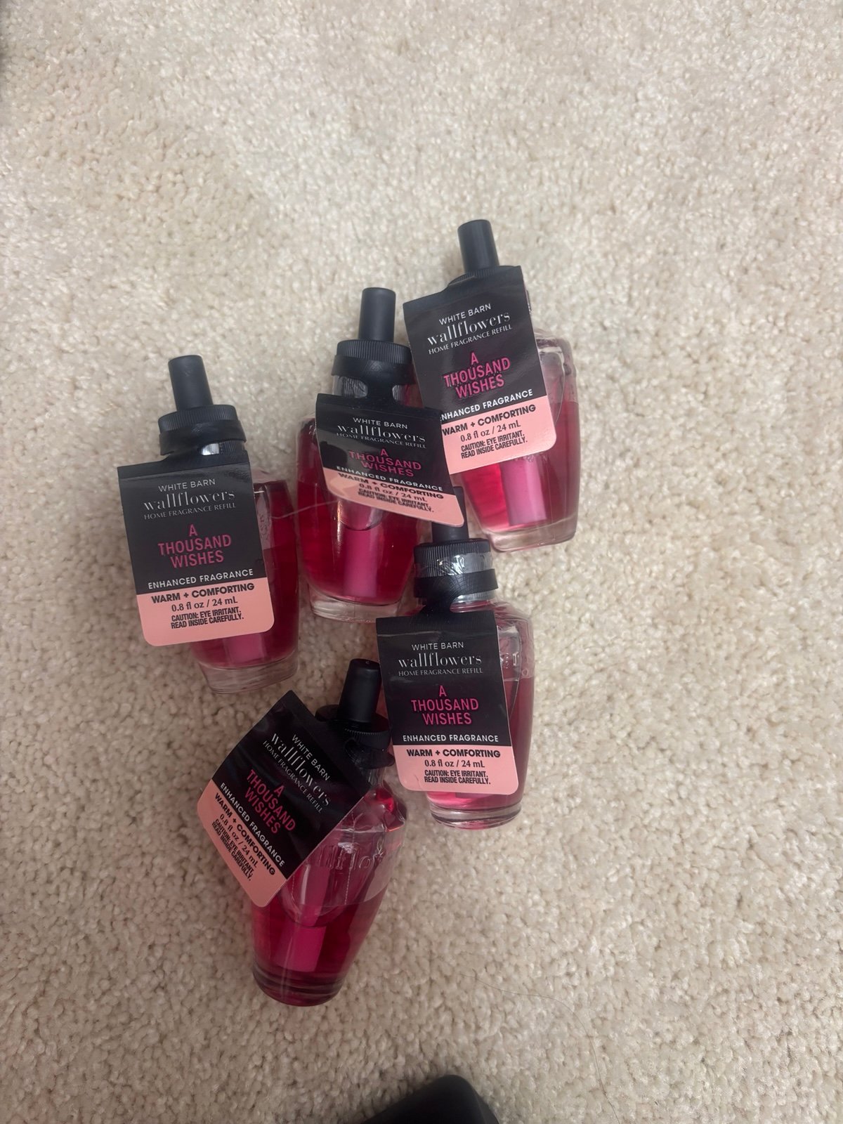 NEW NWT 5 Bath and Body Works Wallflower in A Thousand Wishes