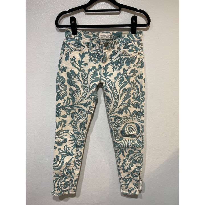 Ralph Lauren Denim & Supply size 26W Greenery Ankle Zip Denim Jeans