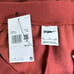 Nike Yoga Luxe Burnt Orange Cropped Fleece Athletic Pants NWT