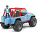 NEW Bruder Jeep Wrangler Cross Country Racer Vehicle with Driver Blue